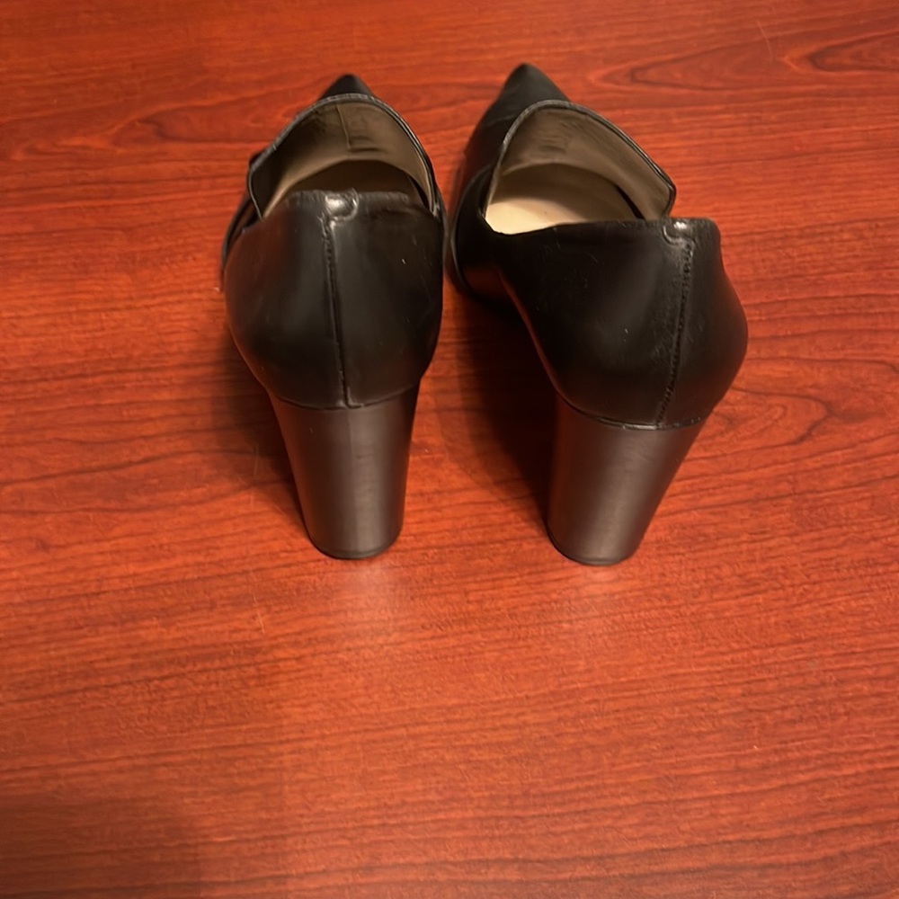 Nine West New  upper leather shoes black - Picture 3 of 7
